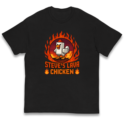 Steve Lava Chicken Kids T Shirt