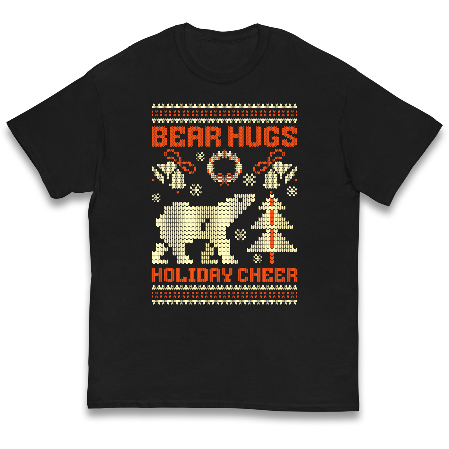 Bear Hugs Holiday Cheer kids t shirt