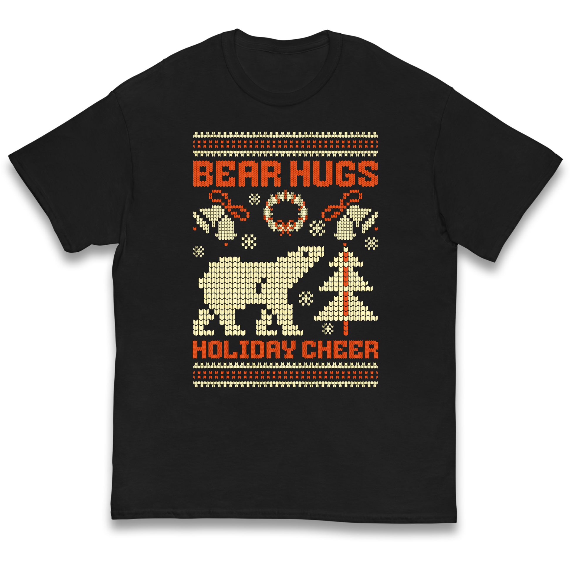 Bear Hugs Holiday Cheer kids t shirt