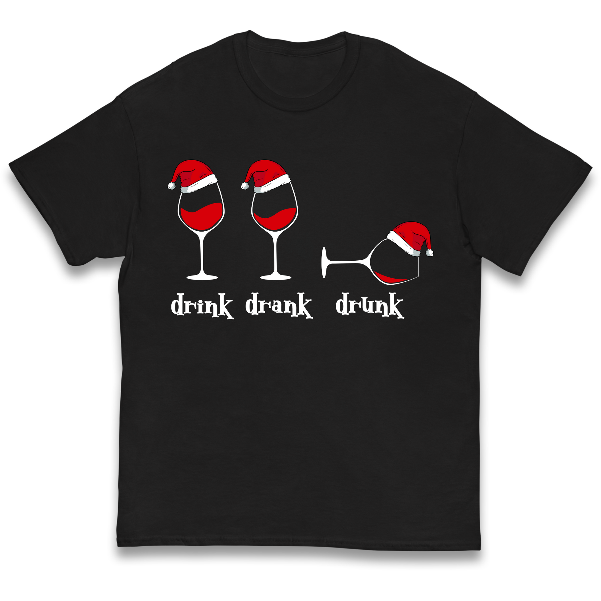 Drink Drank Drunk Kids T Shirt