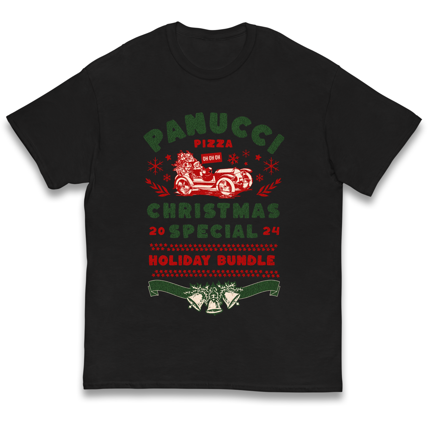 Panucci Pizza Christmas Special Christmas kids t shirt