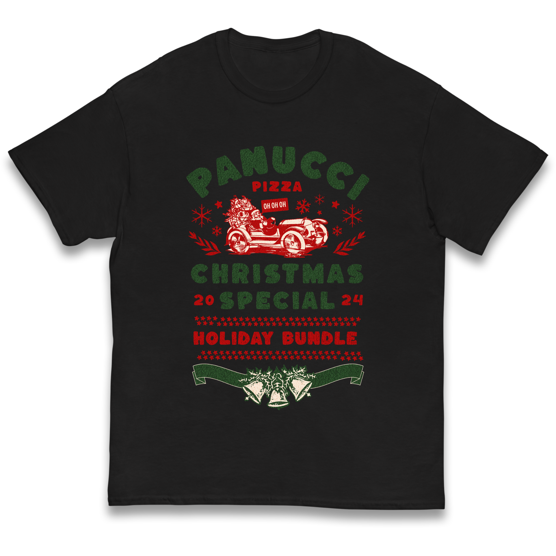 Panucci Pizza Christmas Special Christmas kids t shirt