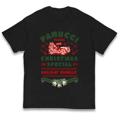Panucci Pizza Christmas Special Christmas kids t shirt