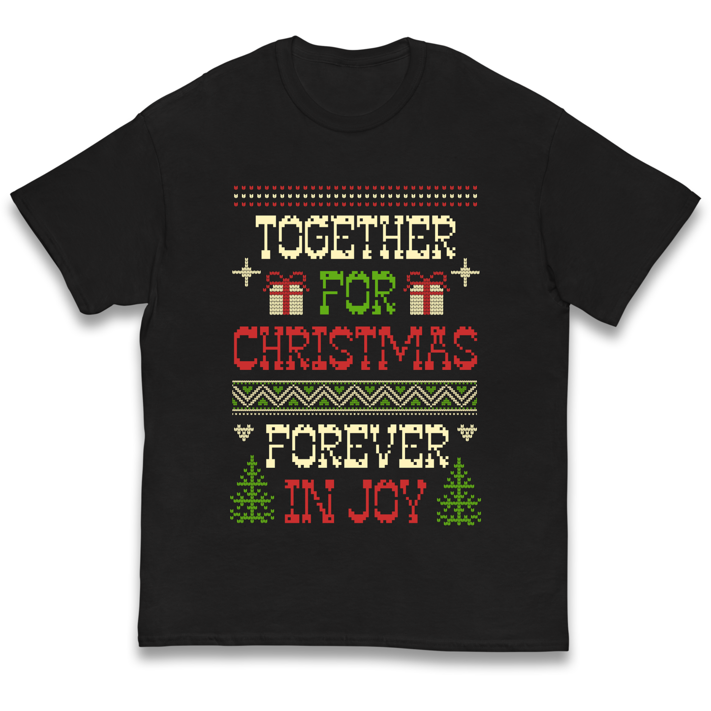 Together for Christmas Forever in Joy Christmas kids t shirt