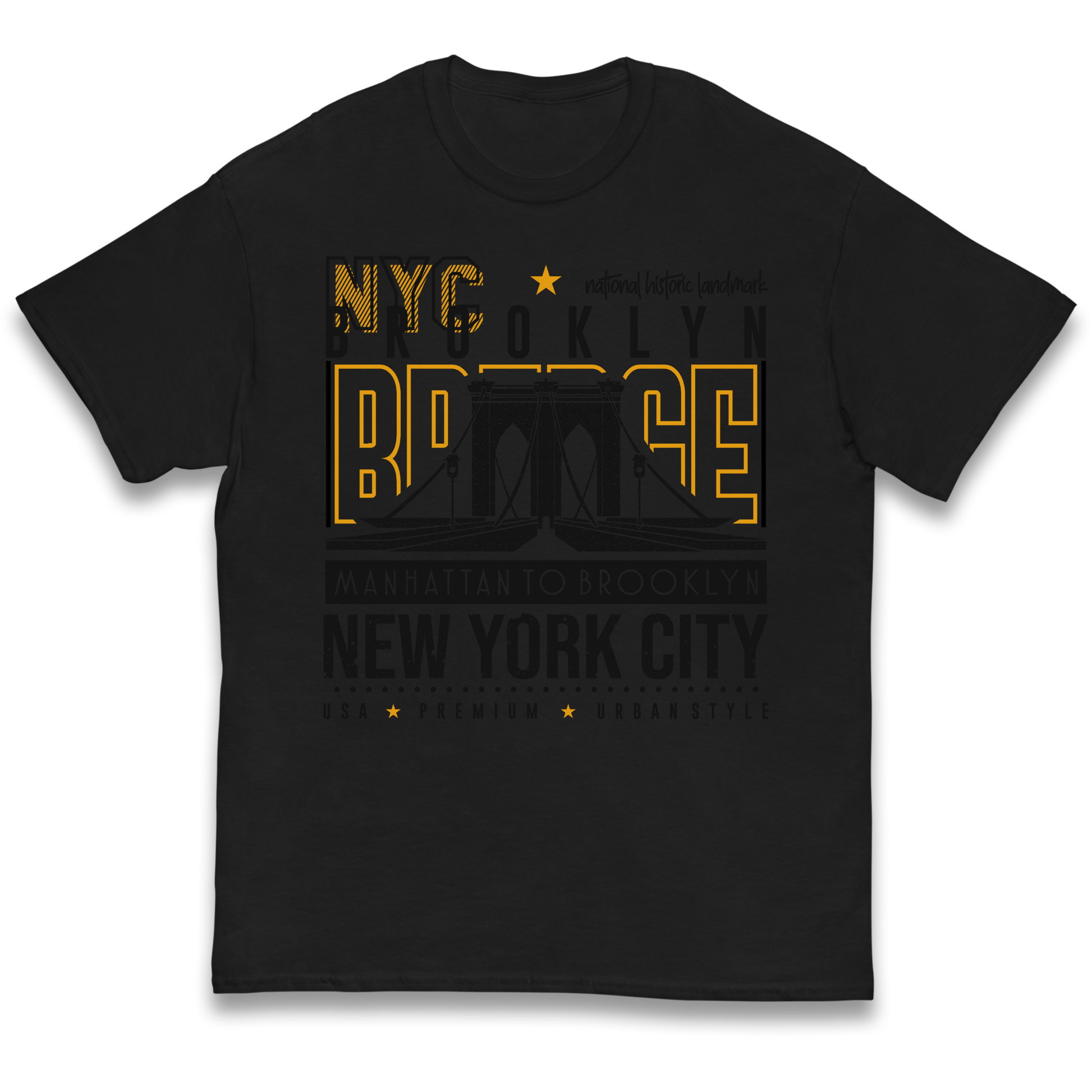 NYC Brooklyn Bridge kids t shirt