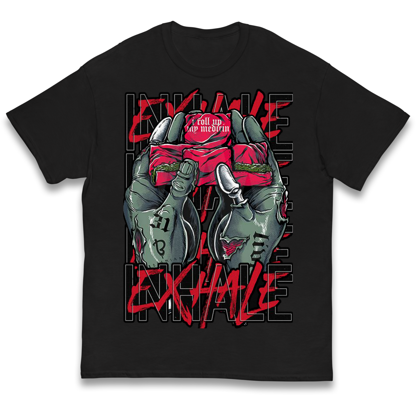 Inhale Exhale kids t shirt