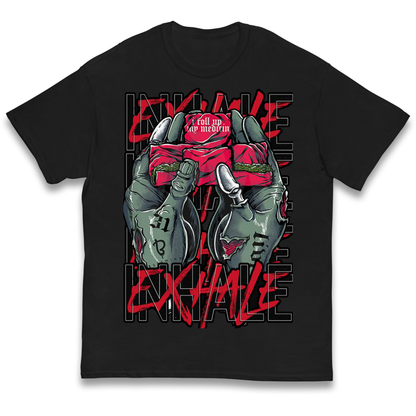 Inhale Exhale kids t shirt