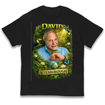 David Attenborough Kids T Shirt