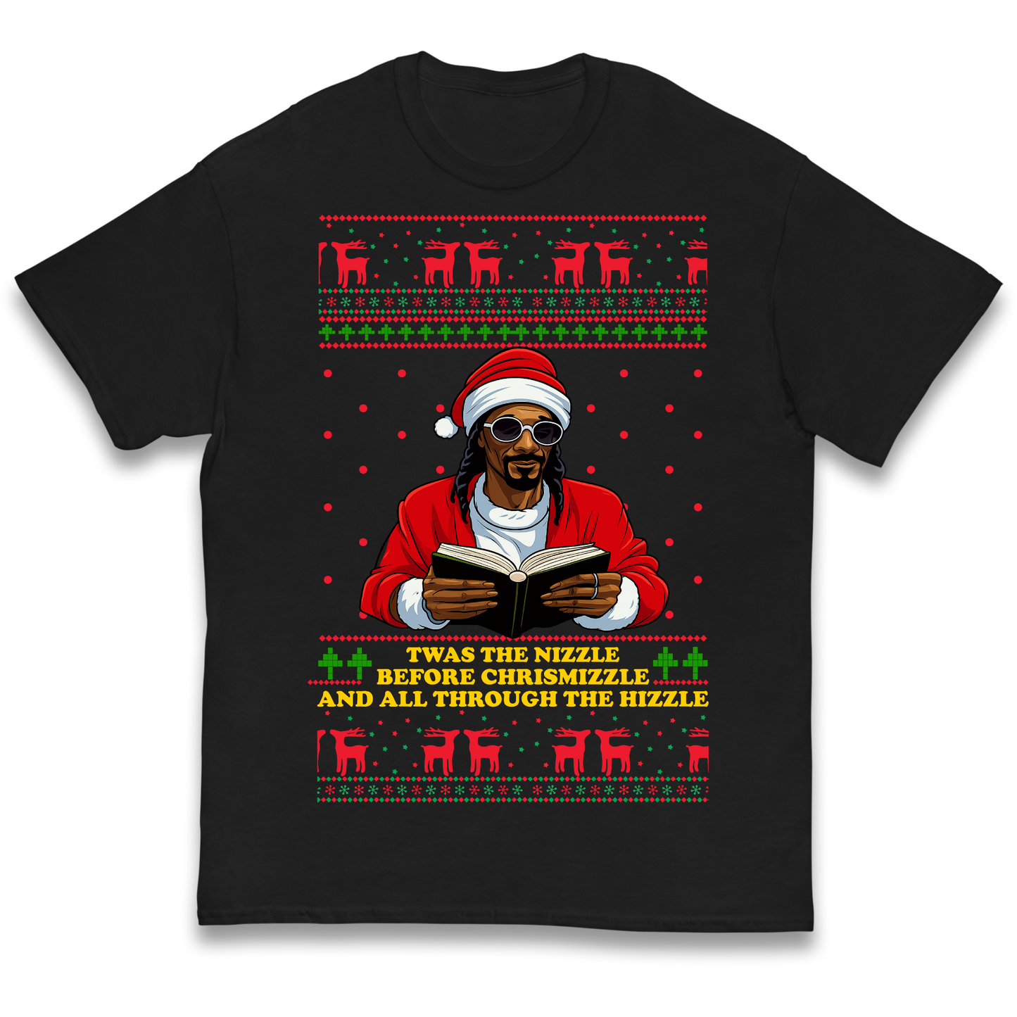 Snoop Dogg Nizzle Christmas Kids T Shirt