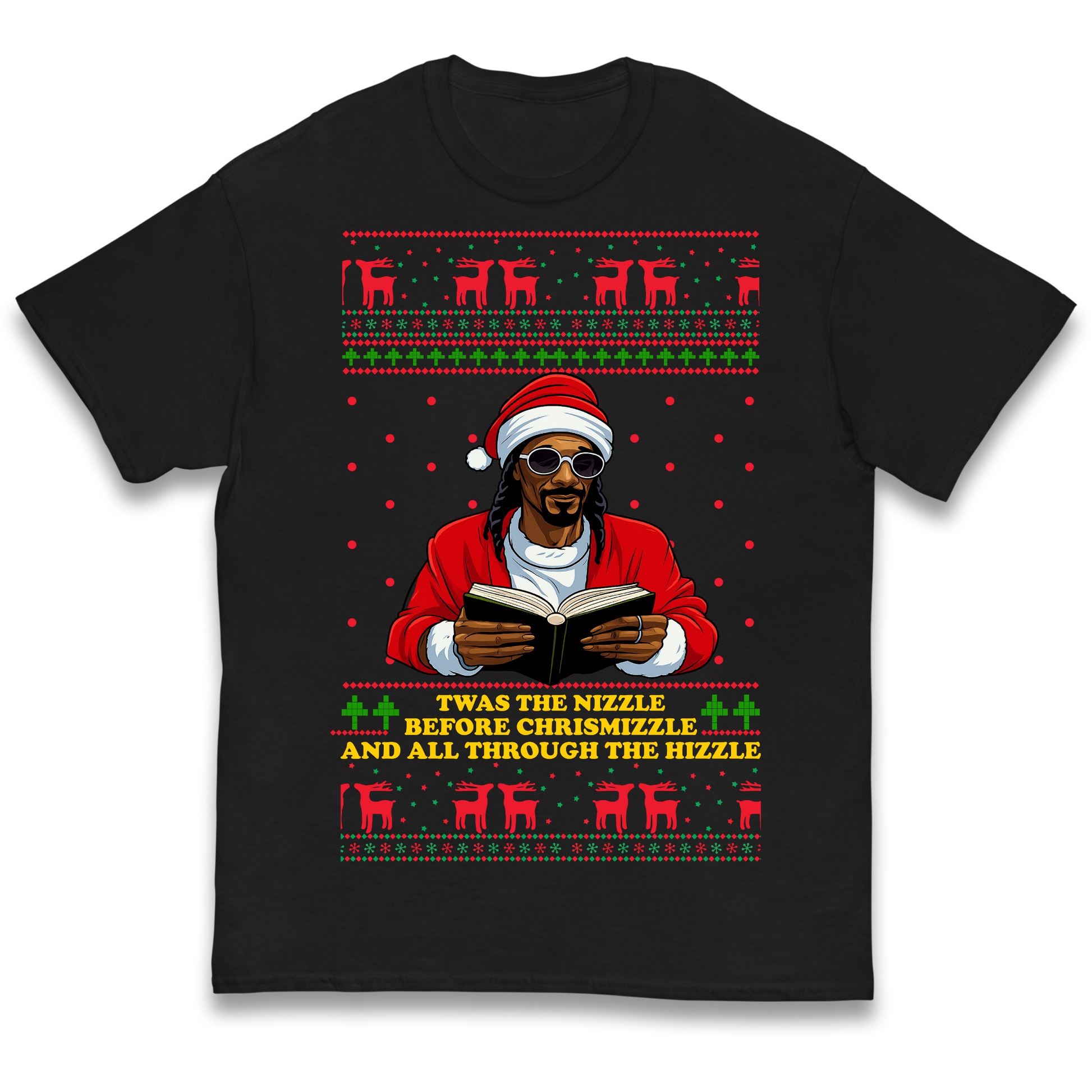 Snoop Dogg Nizzle Christmas Kids T Shirt