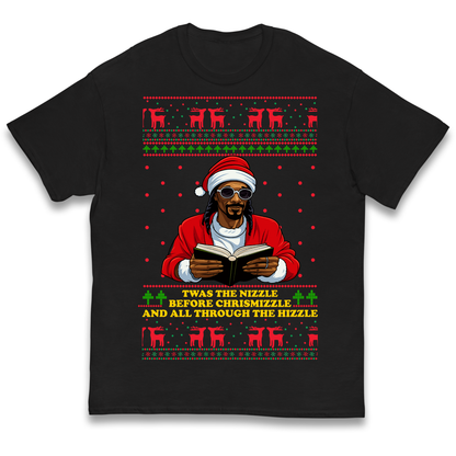 Snoop Dogg Nizzle Christmas Kids T Shirt
