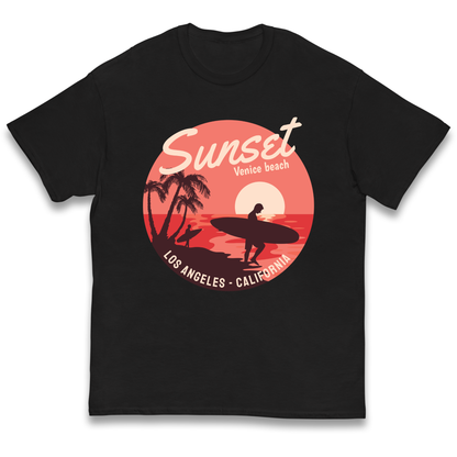 Sunset Venice Beach kids t shirt
