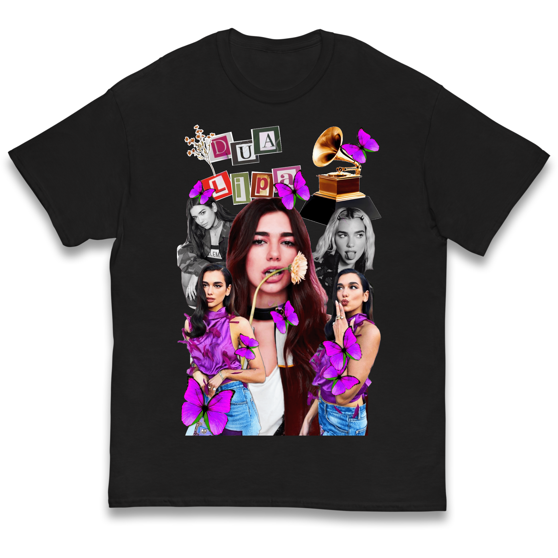 Dua Lipa Butterflies Kids T Shirt