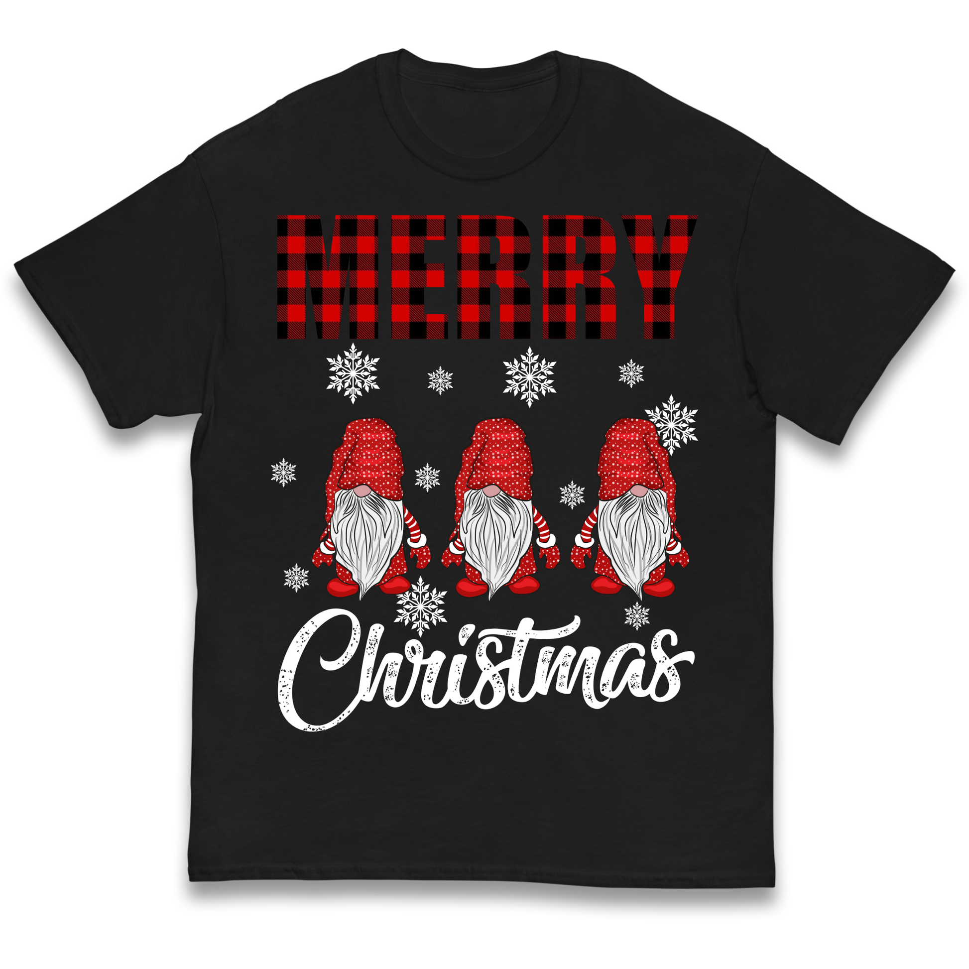 Merry Knomes Christmas Kids T Shirt