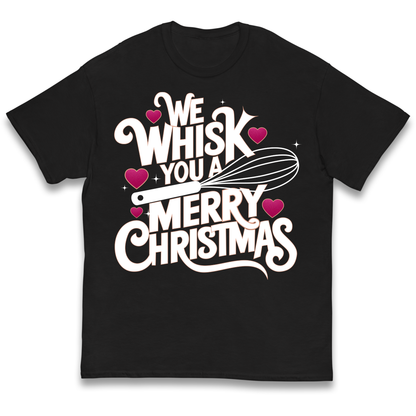 We Whisk You a Merry Christmas kids t shirt