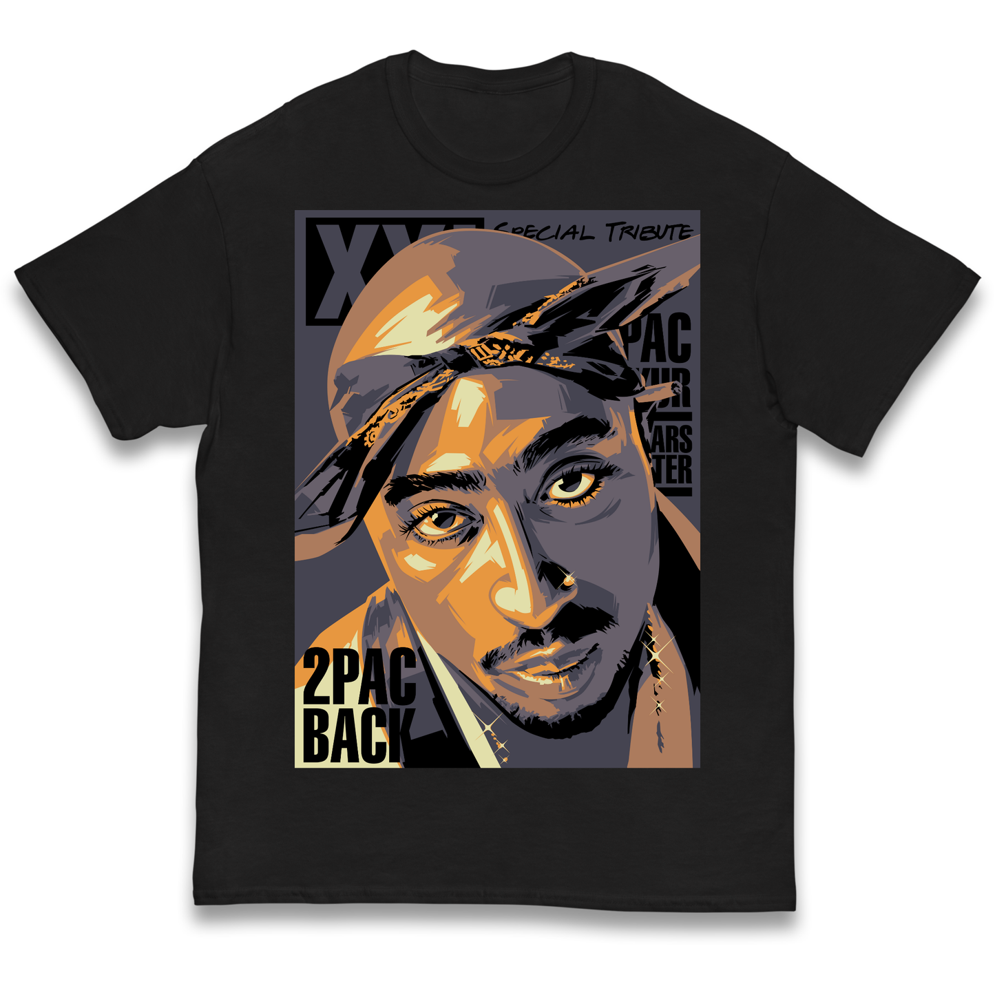 2 Pac Back Kids T Shirt 