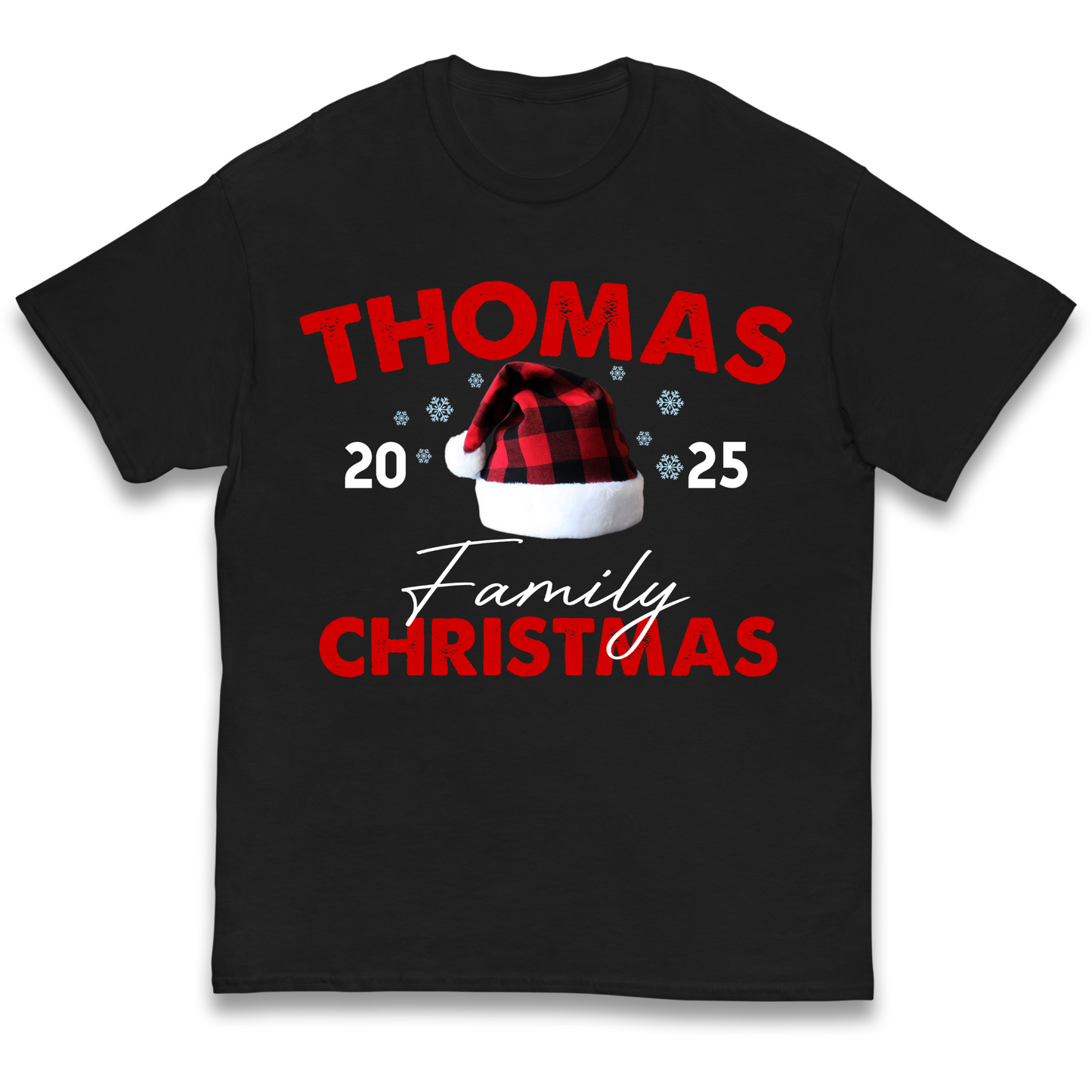 Thomas Family Christmas kids t shirt