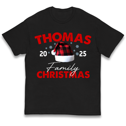 Thomas Family Christmas kids t shirt