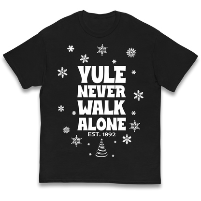 Yule Never Walk Alone Liverpool Christmas kids t shirt