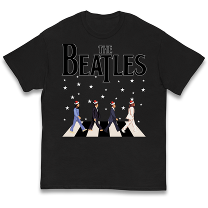 The Beatles Abbey Road Christmas kids t shirt