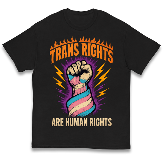 Trans Rights Are Human Rights kids t shirt