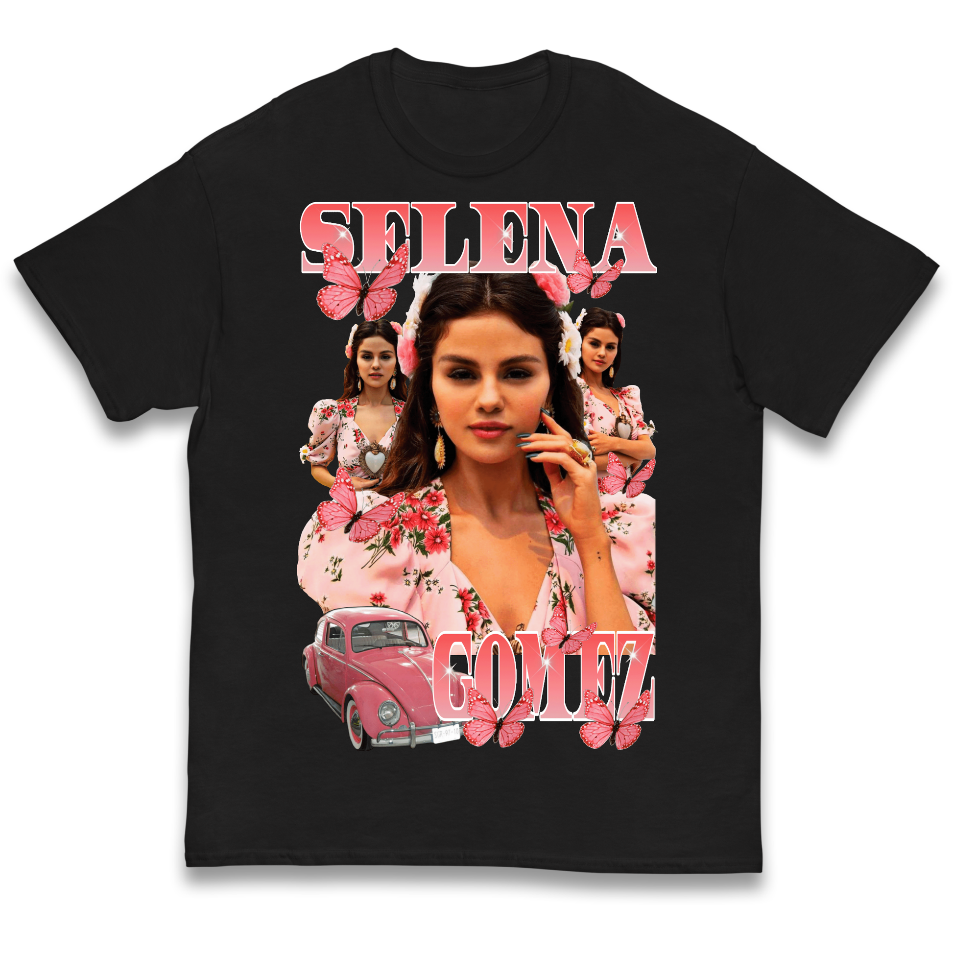 Selena Gomez Pink kids t shirt