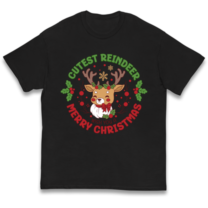 Cutest Reindeer kids t shirt