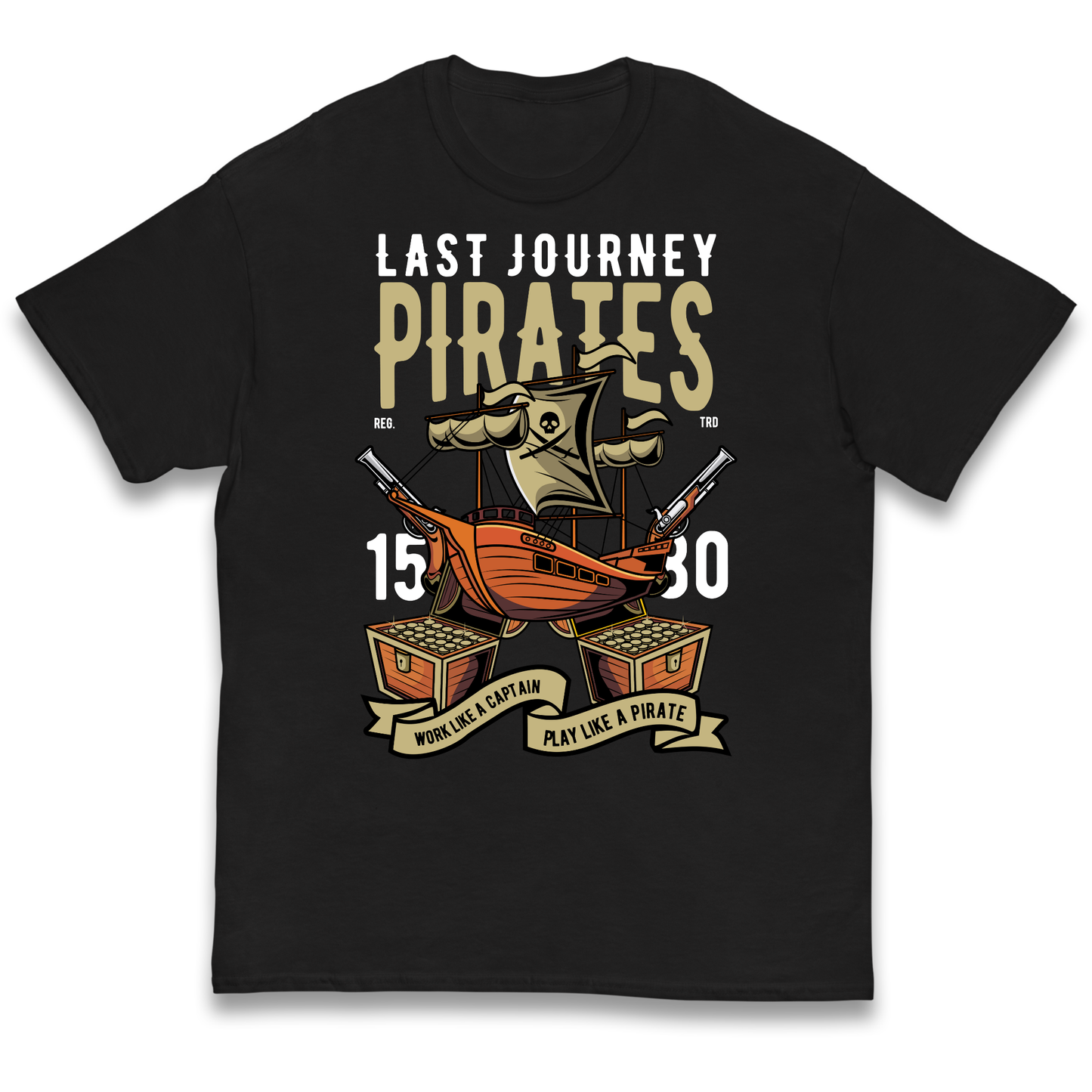 Last Journey Pirates kids t shirt
