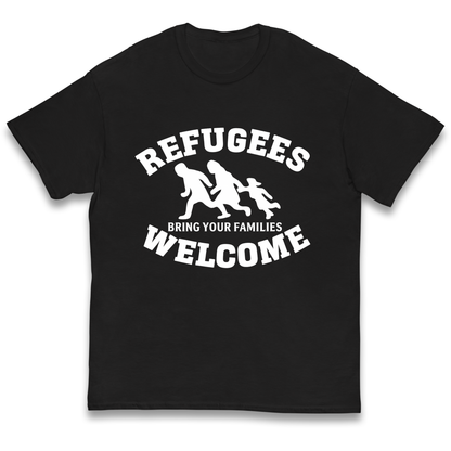 Welcome Refugees kids t shirt