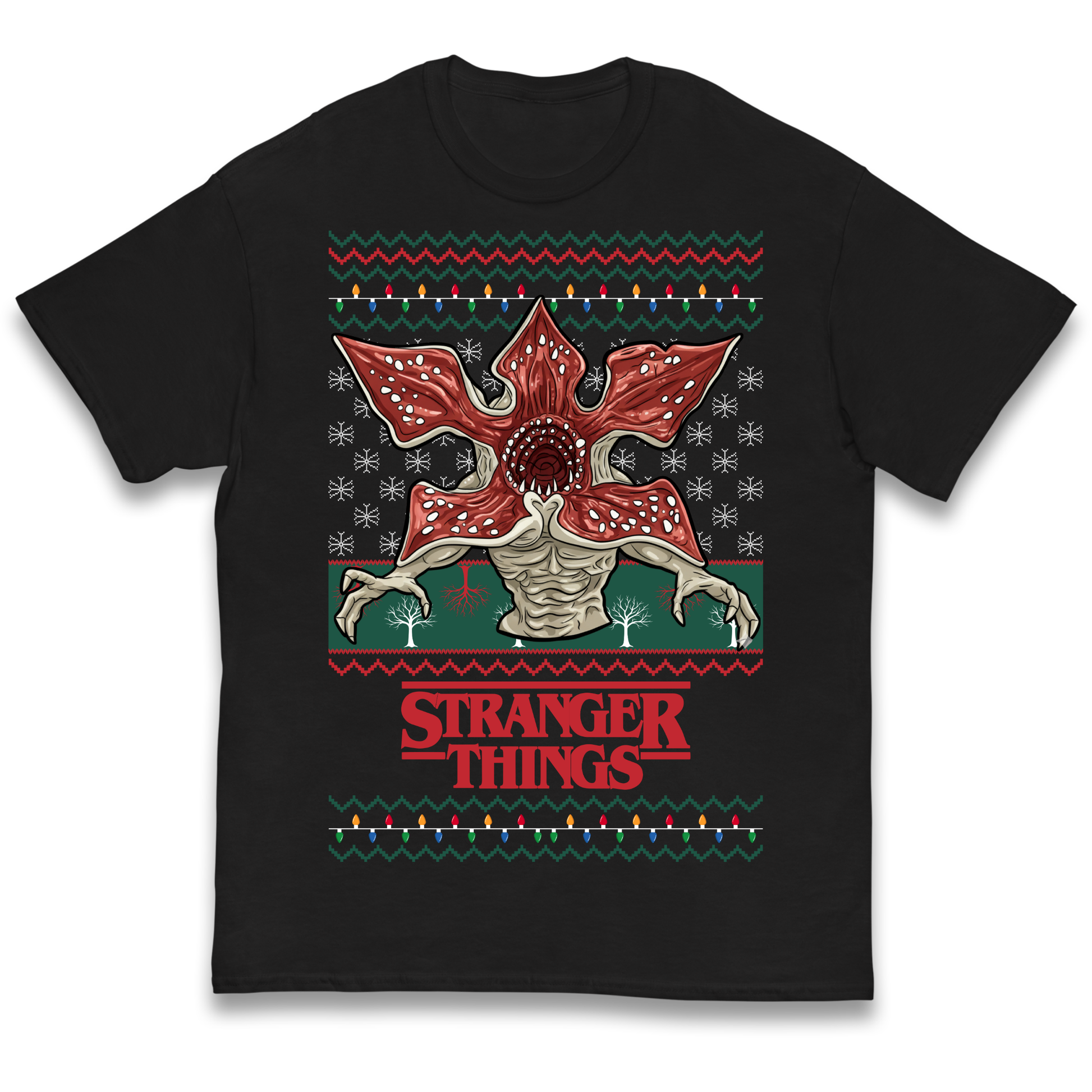Demogorgon Christmas Kids T Shirt