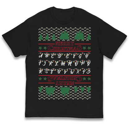stranger things christmas jumper Kids T Shirt
