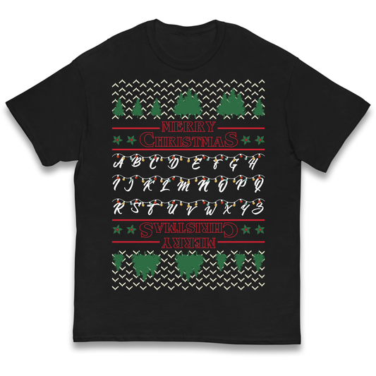 stranger things christmas jumper Kids T Shirt