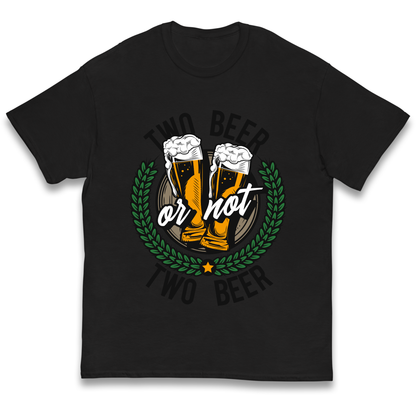 Two Beer or not Two Beer kids t shirt