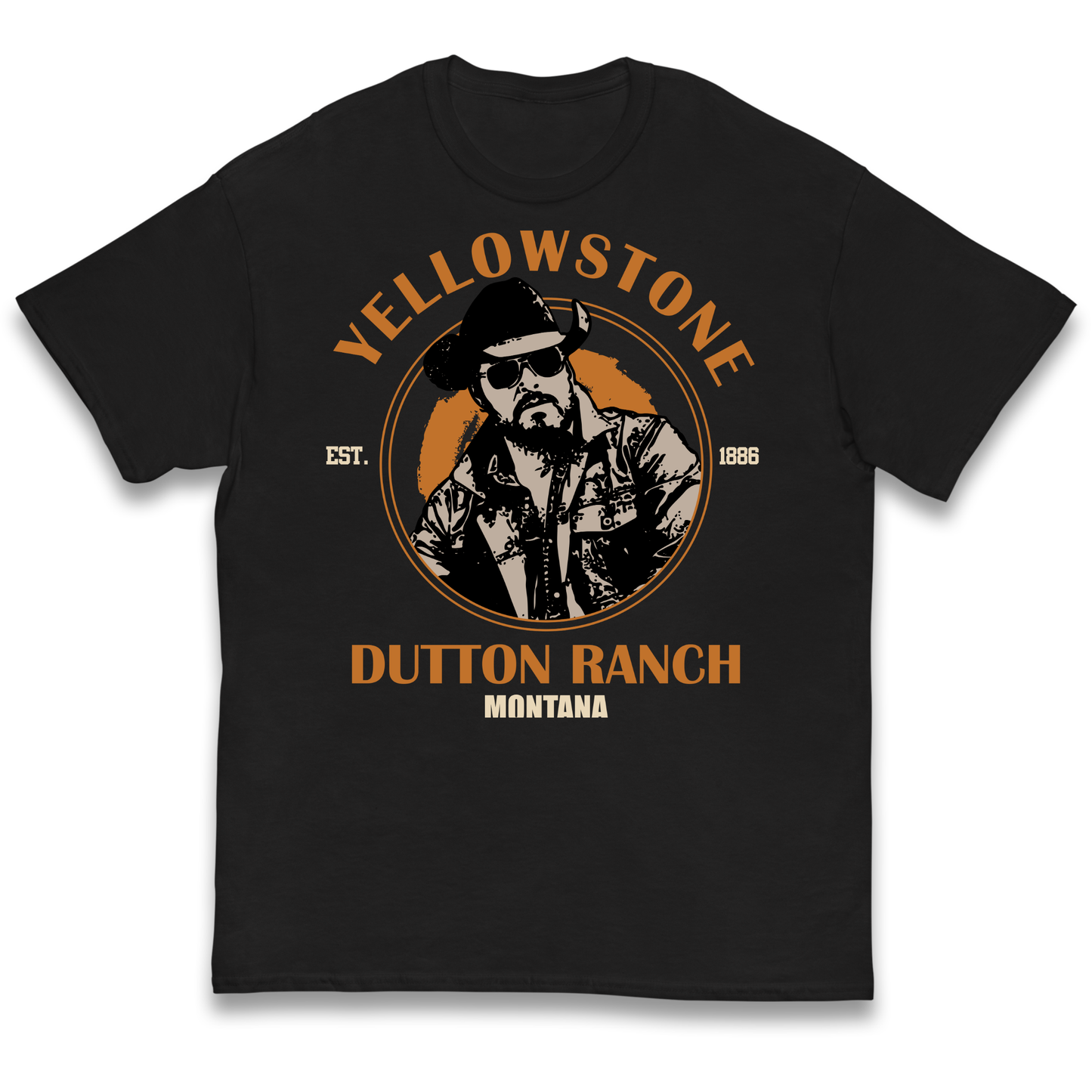 Yellowstone Dutton Ranch Montana Kids T Shirt