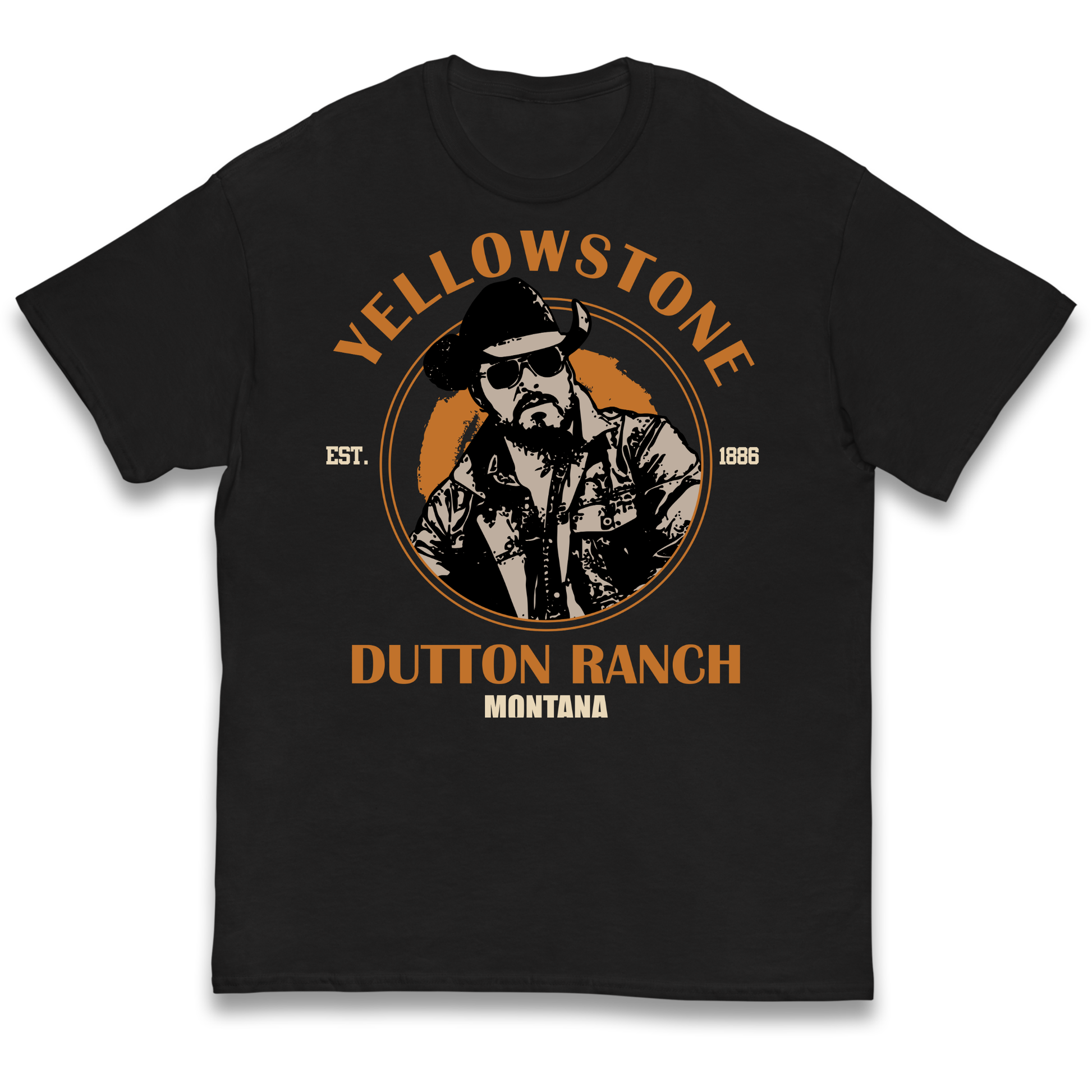 Yellowstone Dutton Ranch Montana Kids T Shirt