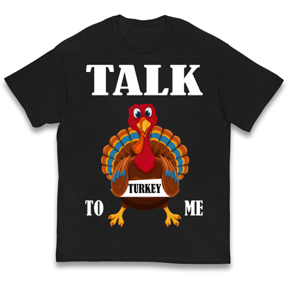 Talk Turkey To Me Christmas kids t shirt