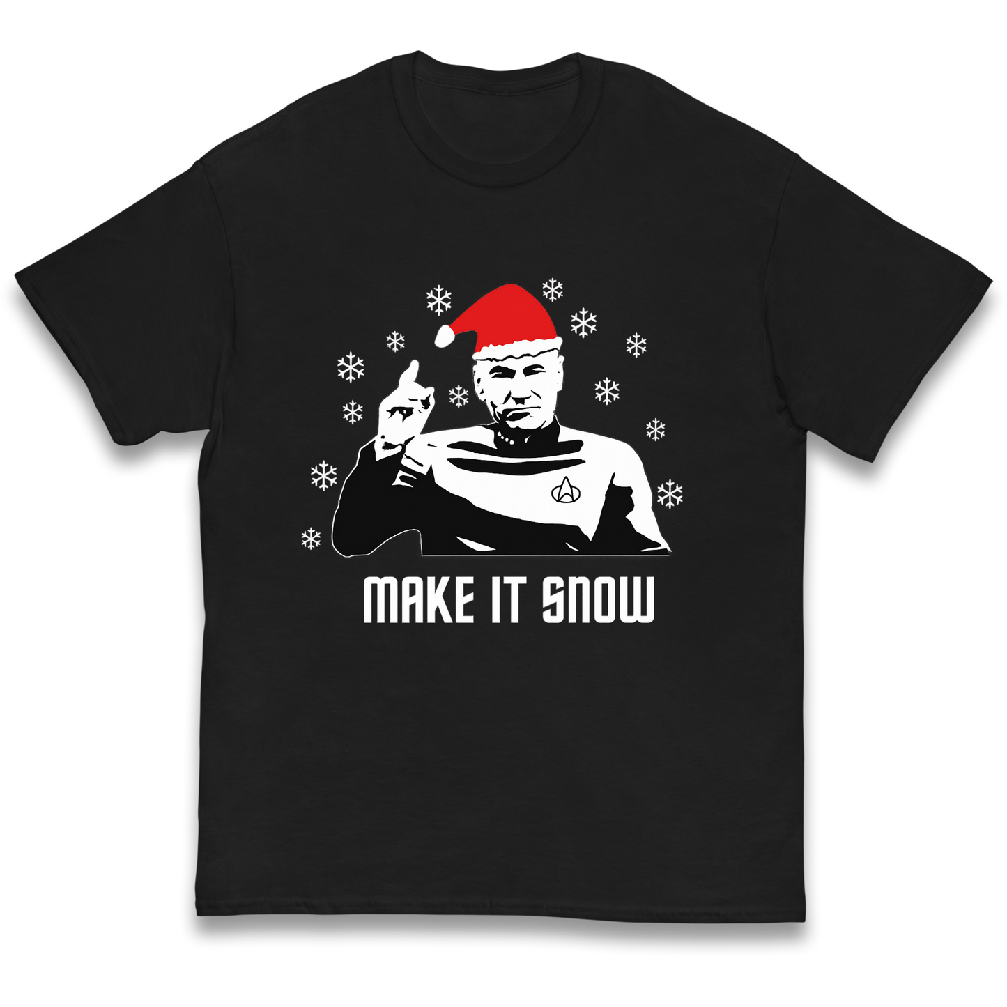 Make It Snow kids t shirt