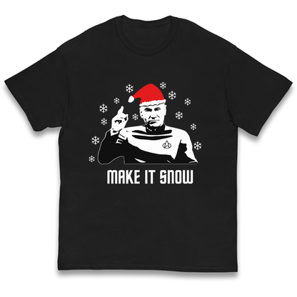 Make It Snow kids t shirt