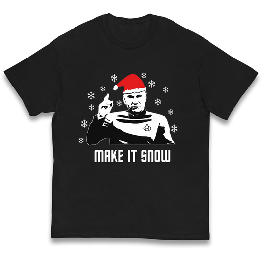 Make It Snow kids t shirt