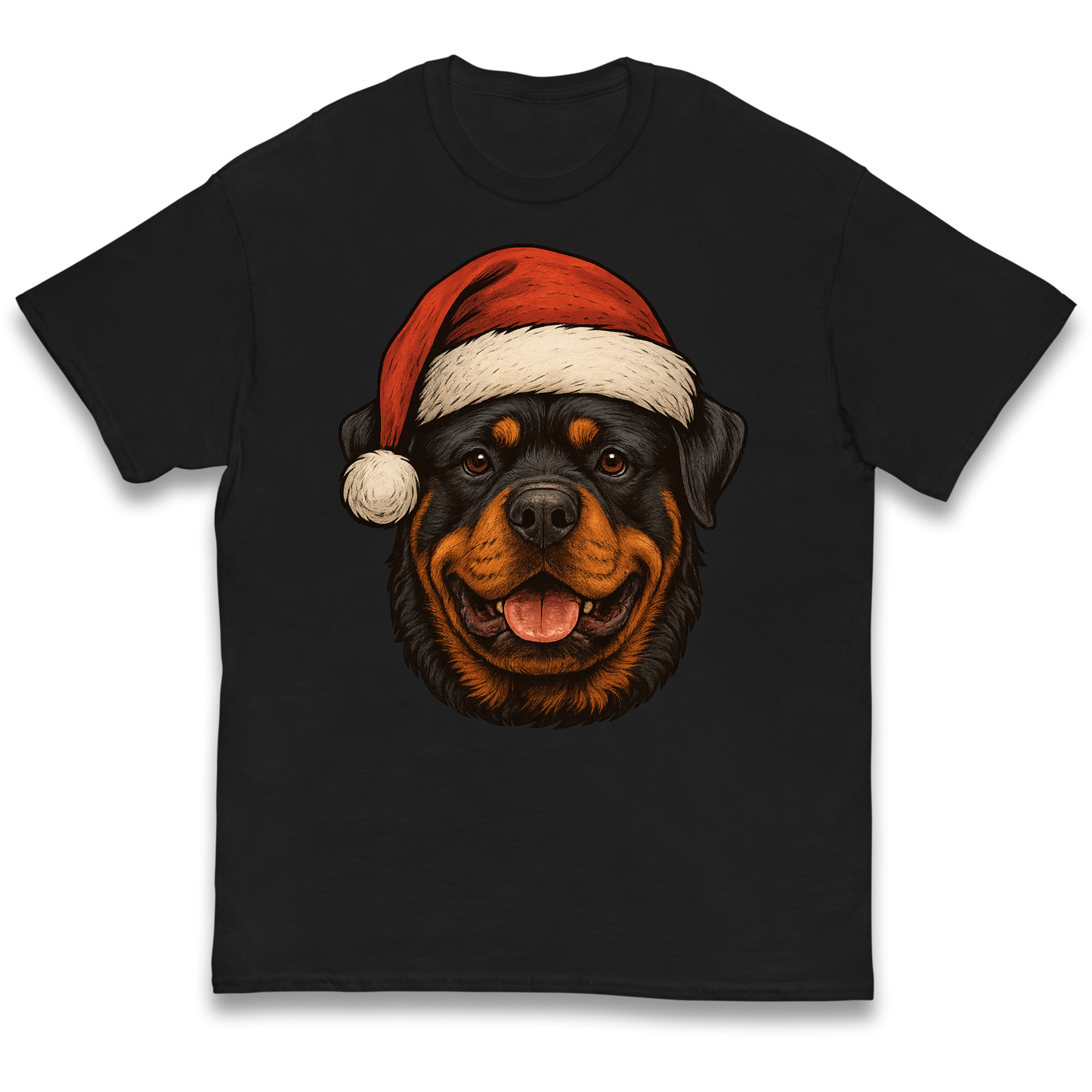 Rottweiler Christmas Kids T Shirt