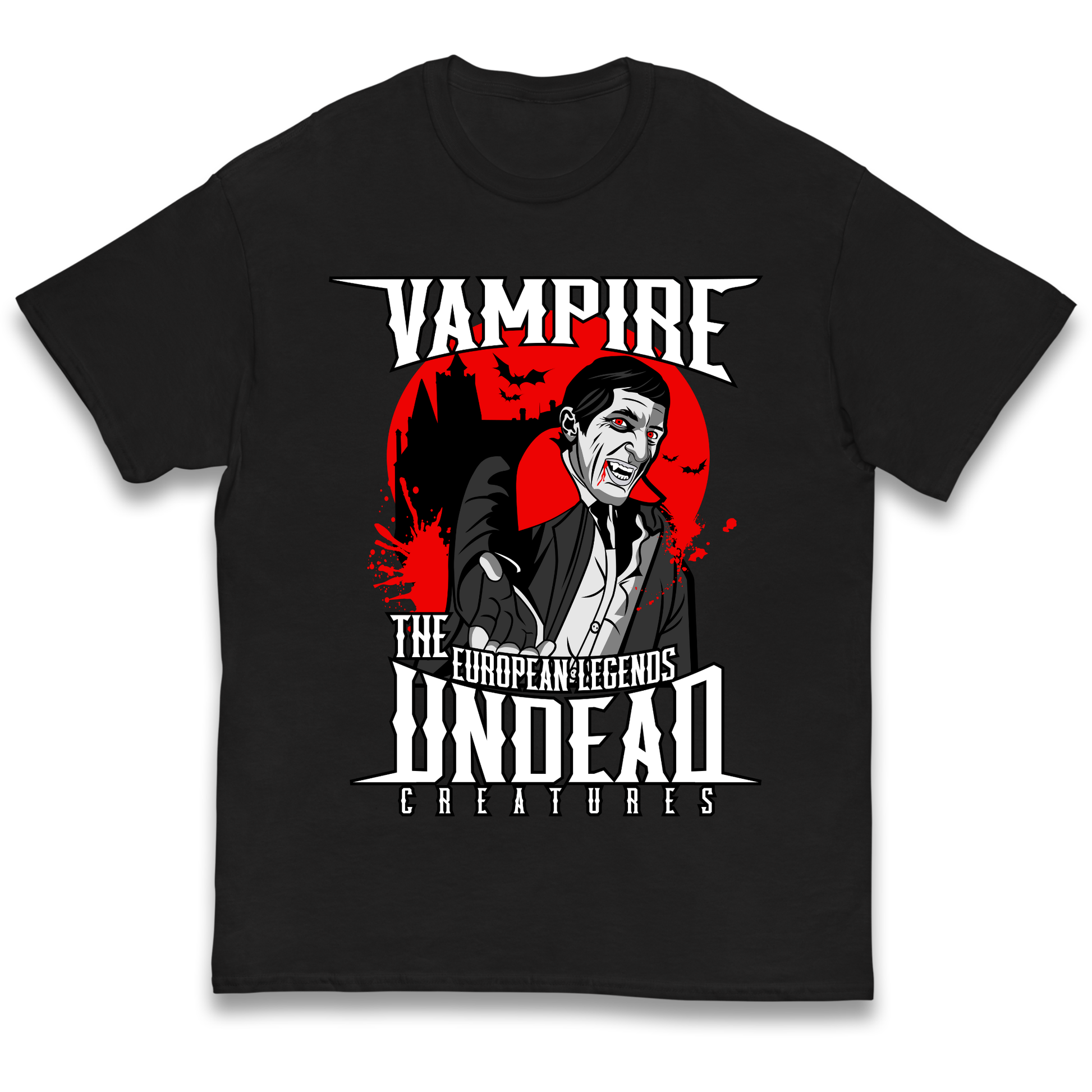 Vampire Undead kids t shirt