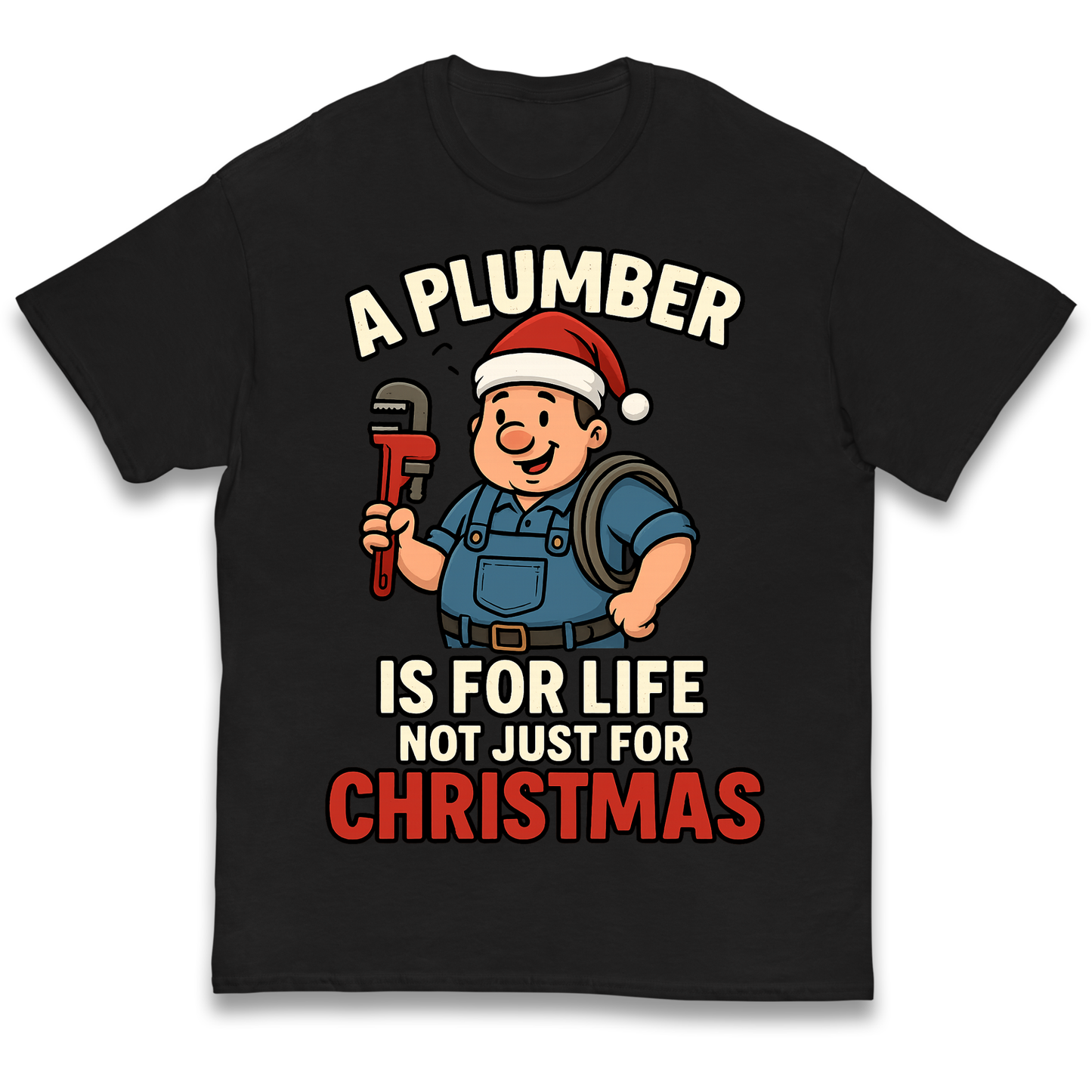 Plumber Christmas Kids T Shirt