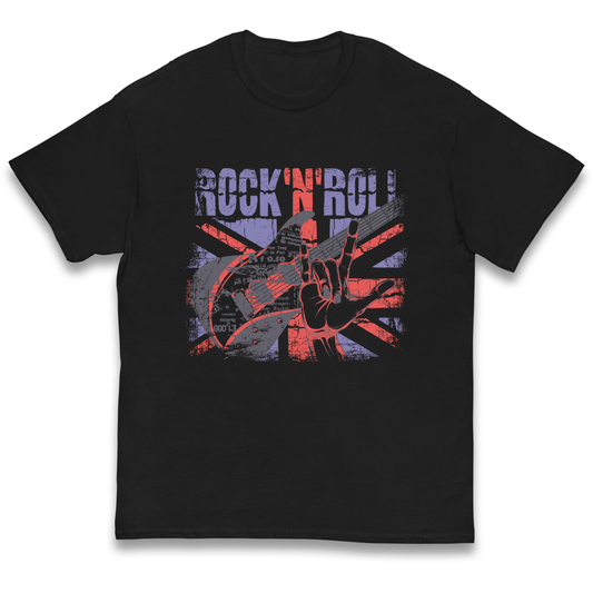 Rock N Roll Union Jack kids t shirt