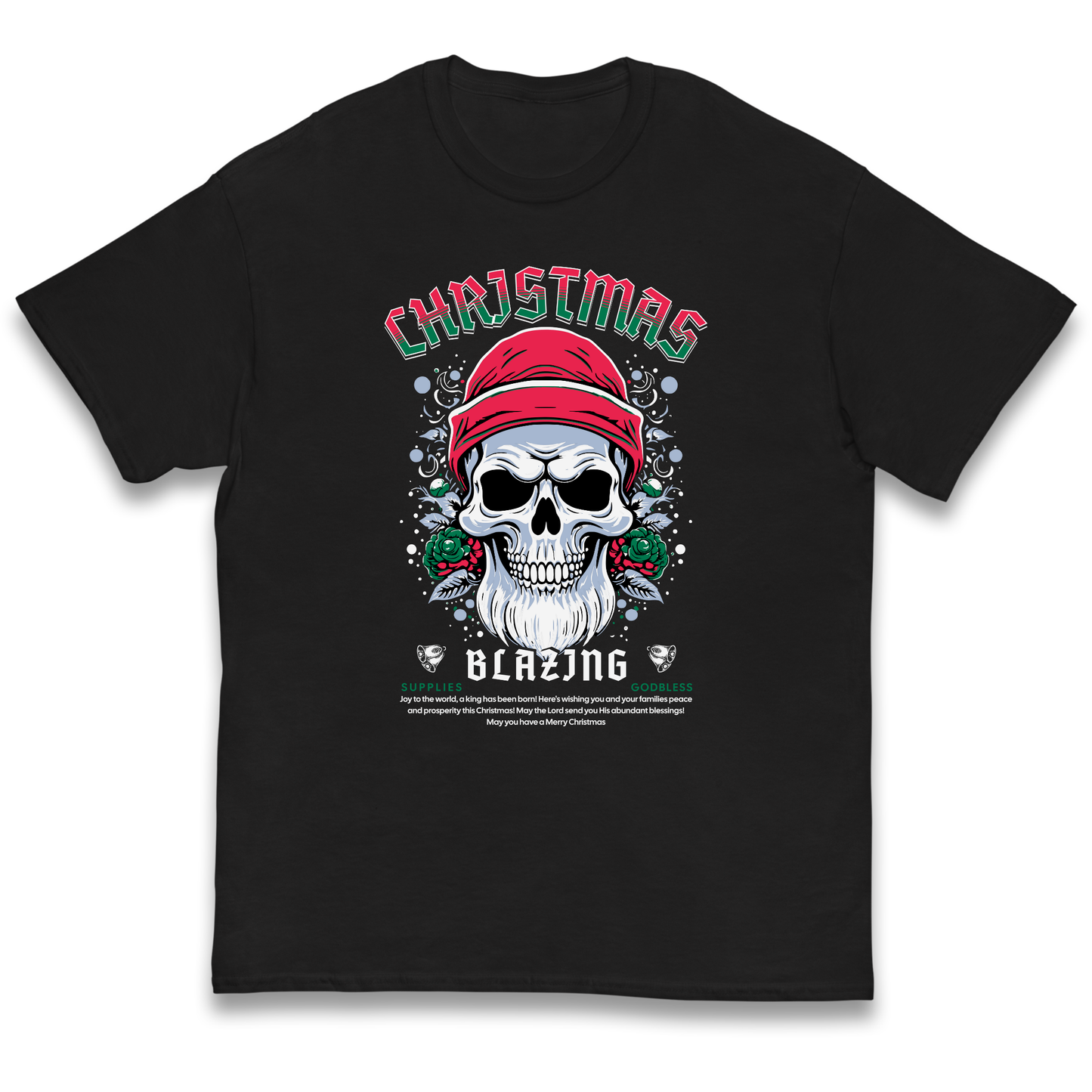 Christmas Blazing kids t shirt