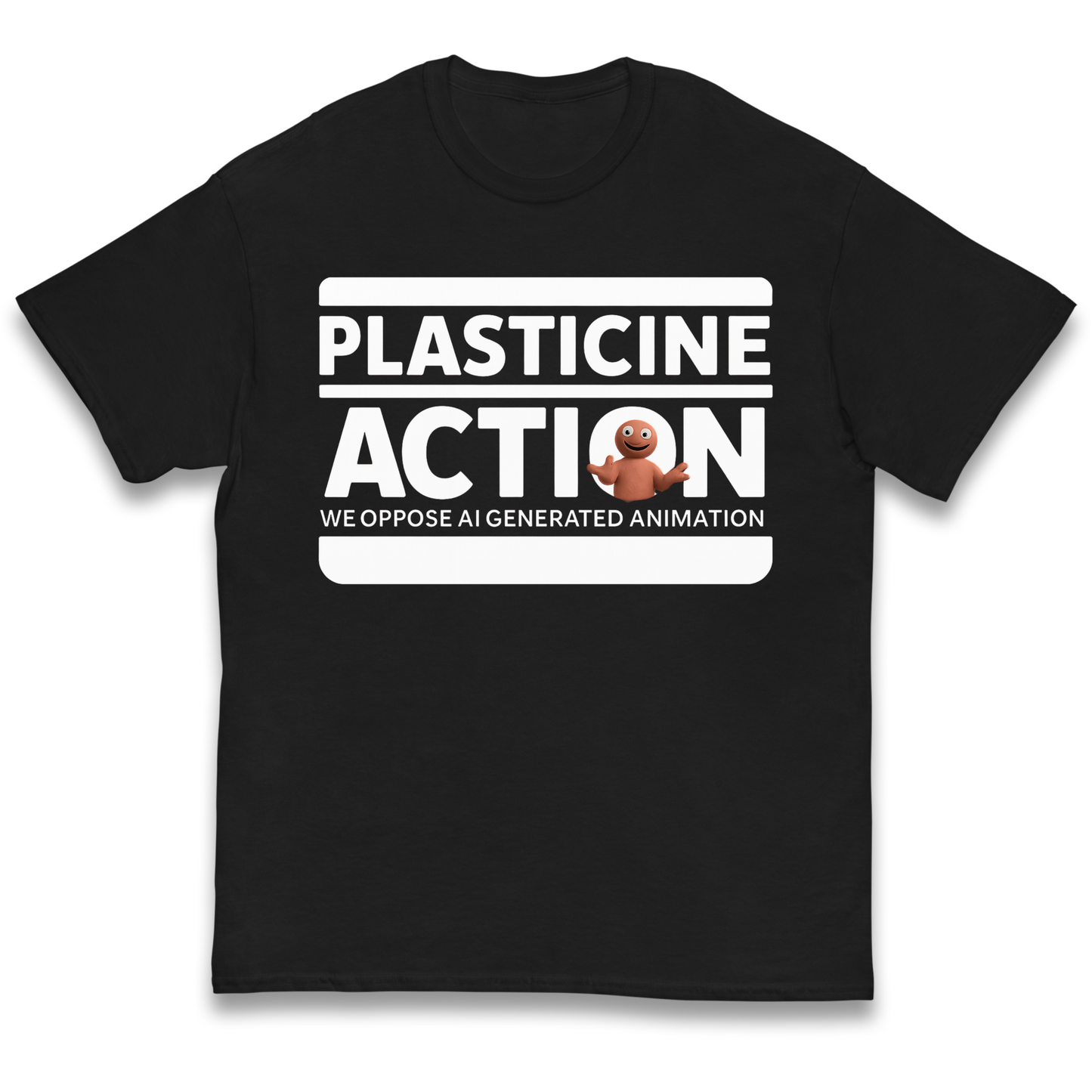 plasticine action kids t shirt