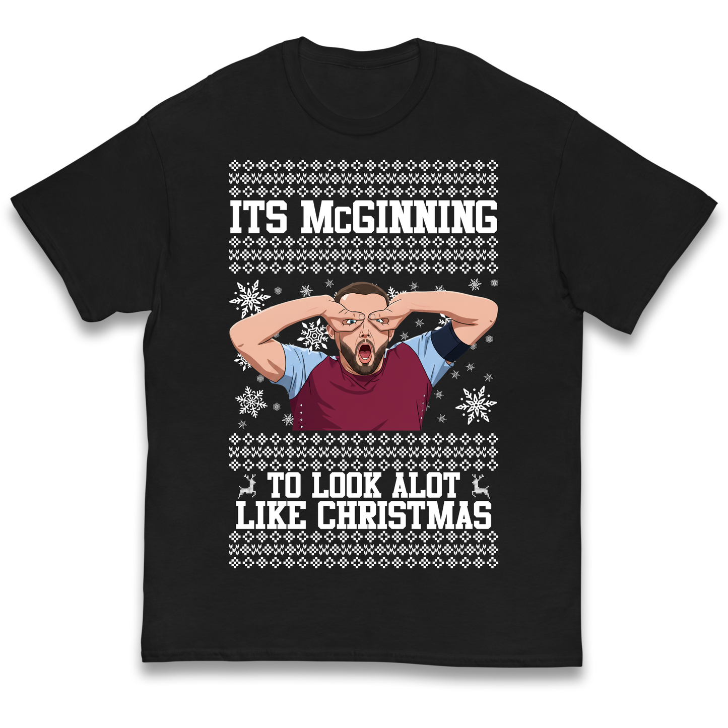 John McGinn Christmas Kids T Shirt