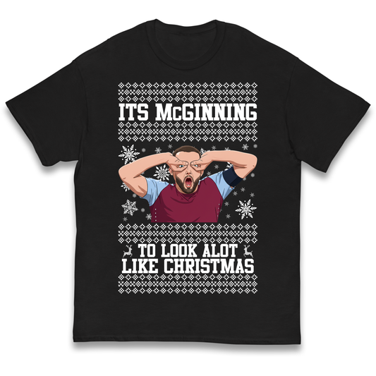 John McGinn Christmas Kids T Shirt