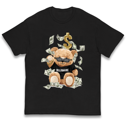 Teddy Bear Billionaire Streetwear kids t shirt
