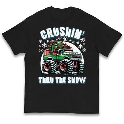 Crushin Thru The Snow kids t shirt