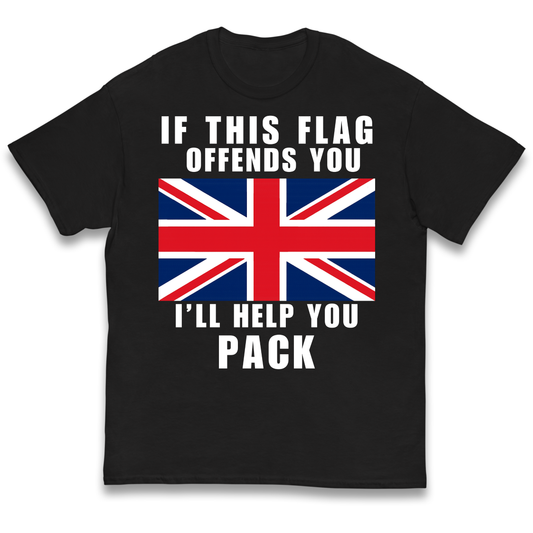 If This Flag Offends You I Will Help You Pack kids t shirt